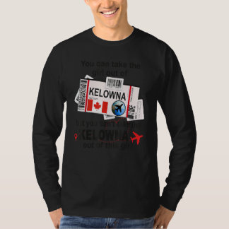 Kelowna Girl ケロウナ搭乗券 ケロウナ Tシャツ
