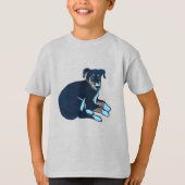 Kelpie pup T-Shirt Tシャツ (正面)