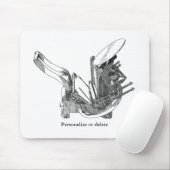 Kelsey OSの凸版印刷の印刷機のmousepad マウスパッド (マウス)