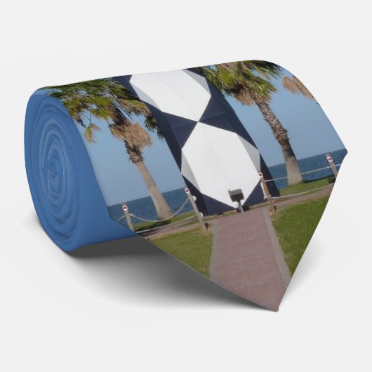 Kemahの灯台タイ ネクタイ (ロール)