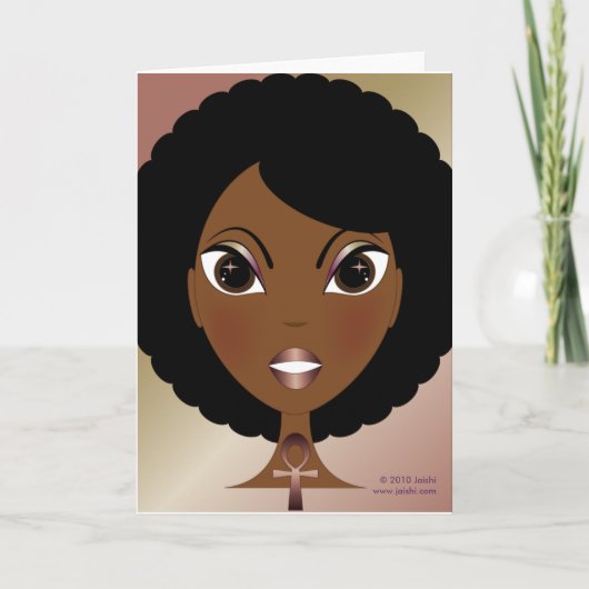 Kemetグリーティングカード カード (正面)