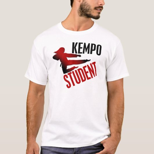 Kempo学生の女の子2.1 Tシャツ (正面)