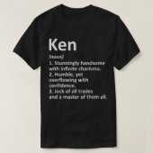 KEN定義名パーソナライズされた誕生日Gi Tシャツ (デザイン正面)