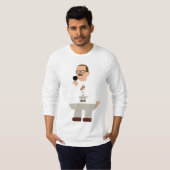 Ken Bone Tシャツ： "To Infinity and Bone" Tシャツ (正面フル)