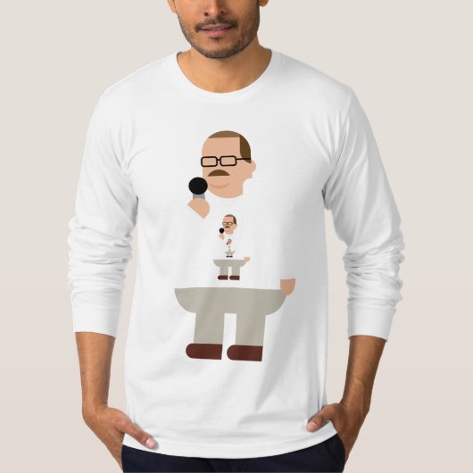 Ken Bone Tシャツ： "To Infinity and Bone" Tシャツ (正面)