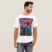 Ken Gage フィエスタ サイケデリック Tシャツ (正面フル)