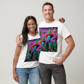 Ken Gage フィエスタ サイケデリック Tシャツ (ユニセックス)