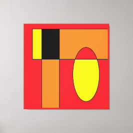 Ken Gage Egg Invader I キャンバスプリント