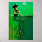 Ken Gage Waiting on the Future Science Fiction ポスター (正面)