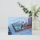 Ken Rileyがラインを見守る ポストカード (スタンド正面)