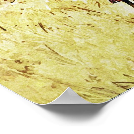 Ken Rileyによるリバーレーズンを思い出す ポスター (角)