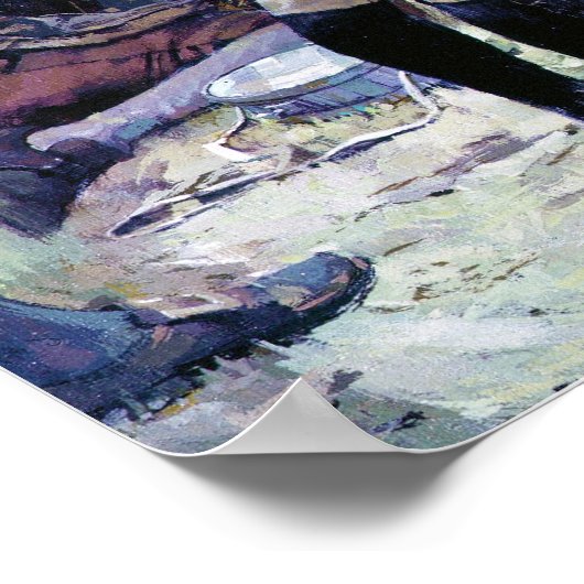 Ken Rileyによる目の白さ ポスター (角)