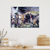 Ken Rileyによる目の白さ ポスター (キッチン)