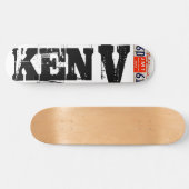 KEN V オフィシャル スケートボード (横)