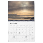 Kenai景色の半島、アラスカのカレンダー カレンダー (2月 2027)