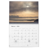 Kenai景色の半島、アラスカのカレンダー カレンダー (2月 2026)