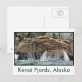 Kenai 10、Kenai Fjords、アラスカ ポストカード (正面/裏面)