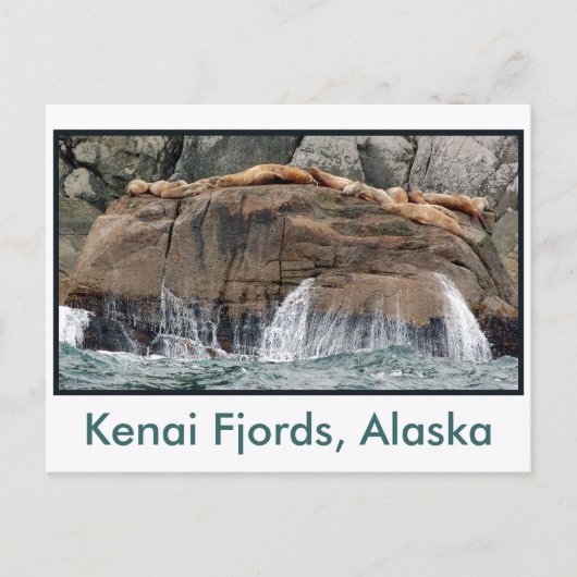 Kenai 10、Kenai Fjords、アラスカ ポストカード (正面)