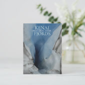 Kenai Fjords国立公園の氷河ムーラン出口 ポストカード (スタンド正面)