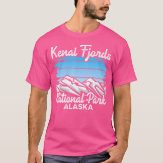 Kenai Fjords国立公園アラスカ探索自然H Tシャツ