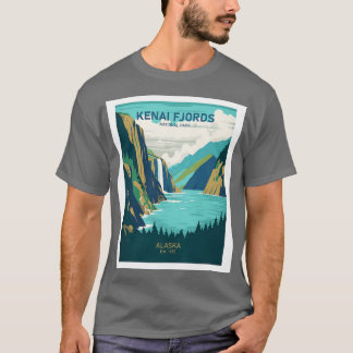 KENAI FJORDS国立公園Tシャツ1 Tシャツ