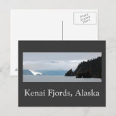 Kenai fjords 30インチパノラマ、Kenai Fjords、アラスカ ポストカード (正面/裏面)