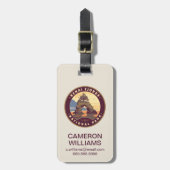 Kenai Fjords National Parks ラゲッジタグ (正面縦)