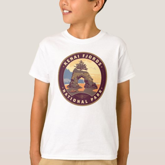 Kenai Fjords National Parks Tシャツ (正面)