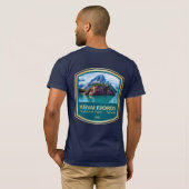 Kenai Fjords NP (PF1) Tシャツ (裏面フル)