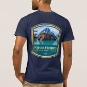 Kenai Fjords NP (PF1) Tシャツ (裏面)