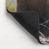 Kenai NWRのアラスカのヒグマ マウスパッド (コーナー)