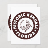 Kendall Florida Circle - Brown Kendall Florida Cir (正面/裏面)