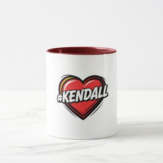 Kendall Love マグカップ (中央)