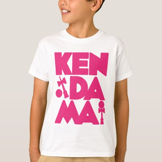 KENDAMAの立方体 Tシャツ (正面)