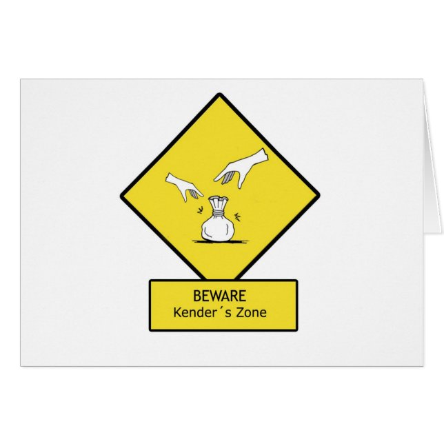 kendersの用心して下さい (正面横)