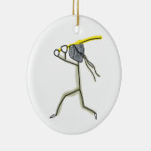 Kendo Stickman セラミックオーナメント (右)