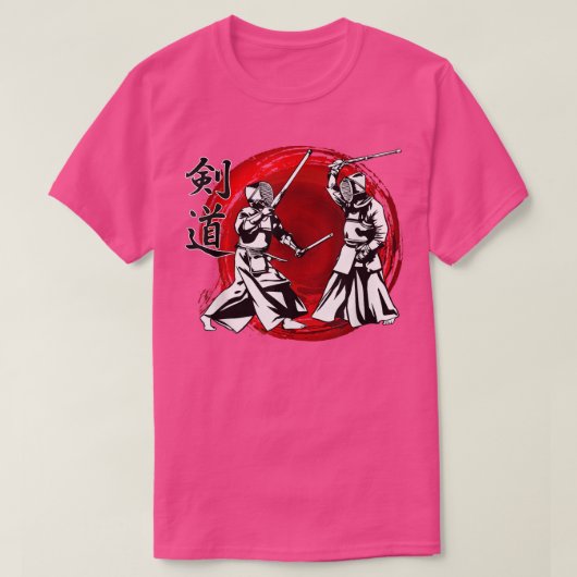 Kendo Tshirt Tシャツ (デザイン正面)