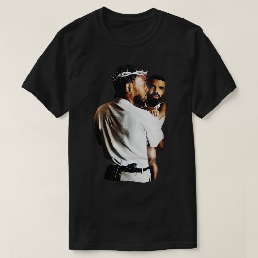 Kendrick Lamarがドレイクする Tシャツ (デザイン正面)