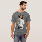 Kendrick Lamarが黒人の女性を抱く Tシャツ (正面フル)