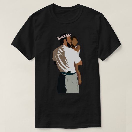 Kendrick LamarクラシックTシャツ.png Tシャツ (デザイン正面)