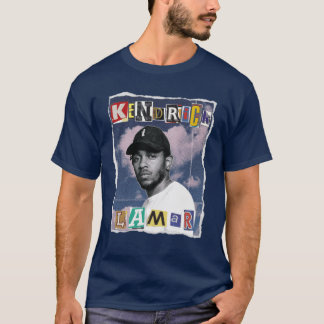 Kendrick Lamar スクラップブック エフェクト ギフト Tシャツ