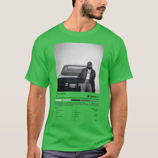 Kendrick Lamar GNX アルバム フレンド Tシャツ (正面)