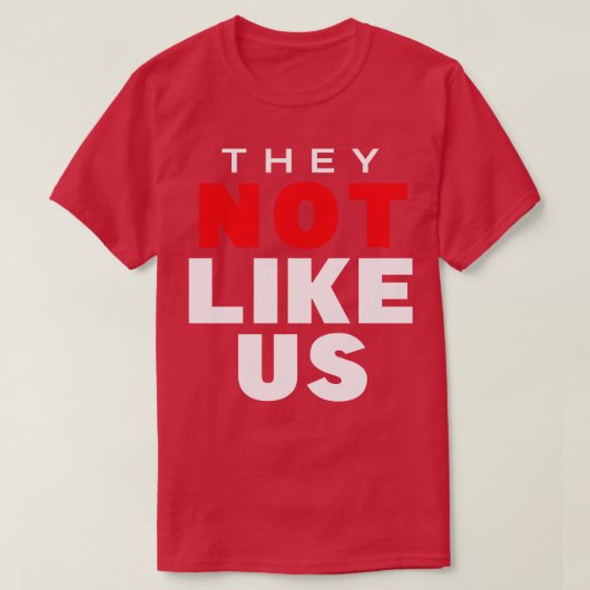 Kendrick Lamar Not Like Us Song T-Shirt 1 Tシャツ (デザイン正面)
