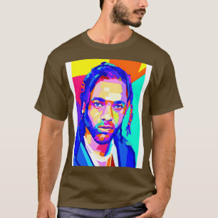 Kendrick Lamar Rapper WpapアートTシャツ Tシャツ