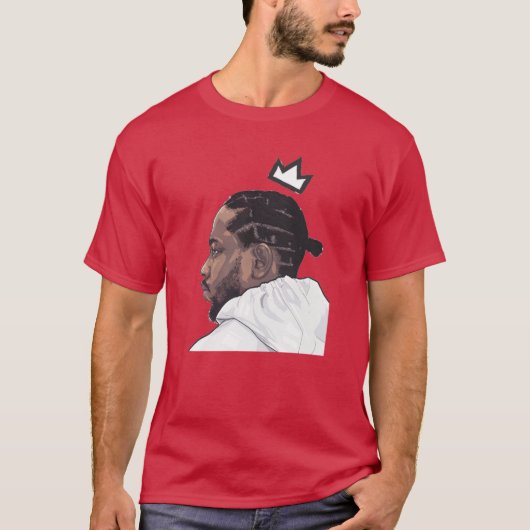 Kendrick Lamar retro Tシャツ (正面)