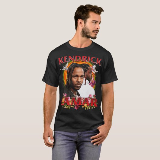 Kendricks Lamar vintage Tシャツ (正面フル)