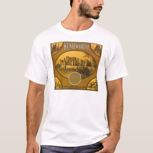 KenilworthオレンジLabelRiverside、カリフォルニア Tシャツ (正面)
