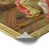 Kenilworth Castle -過去と現在， 1854 ポスター (角)