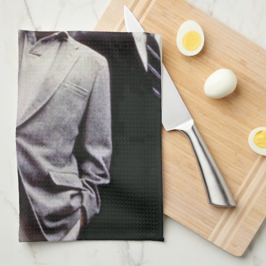 Kennedy Brothers、John、Robert & Ted キッチンタオル (四つ折り)