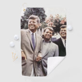 Kennedy Brothers、John、Robert & Ted ゴルフタオル (インサイチュ)